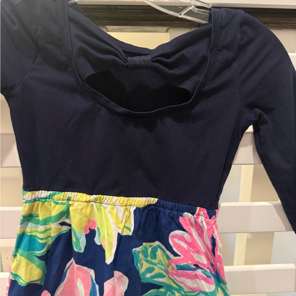 Girls Lilly Pulitzer Knot Back Dress